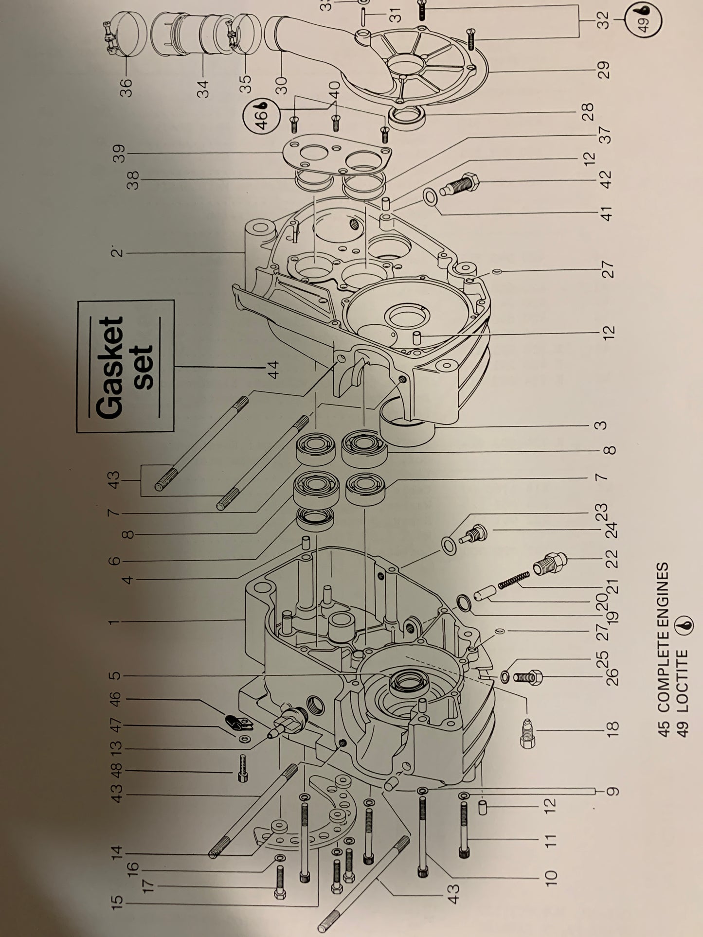 Can Am MX-2 125cc 175cc 250cc Parts Catalog Book