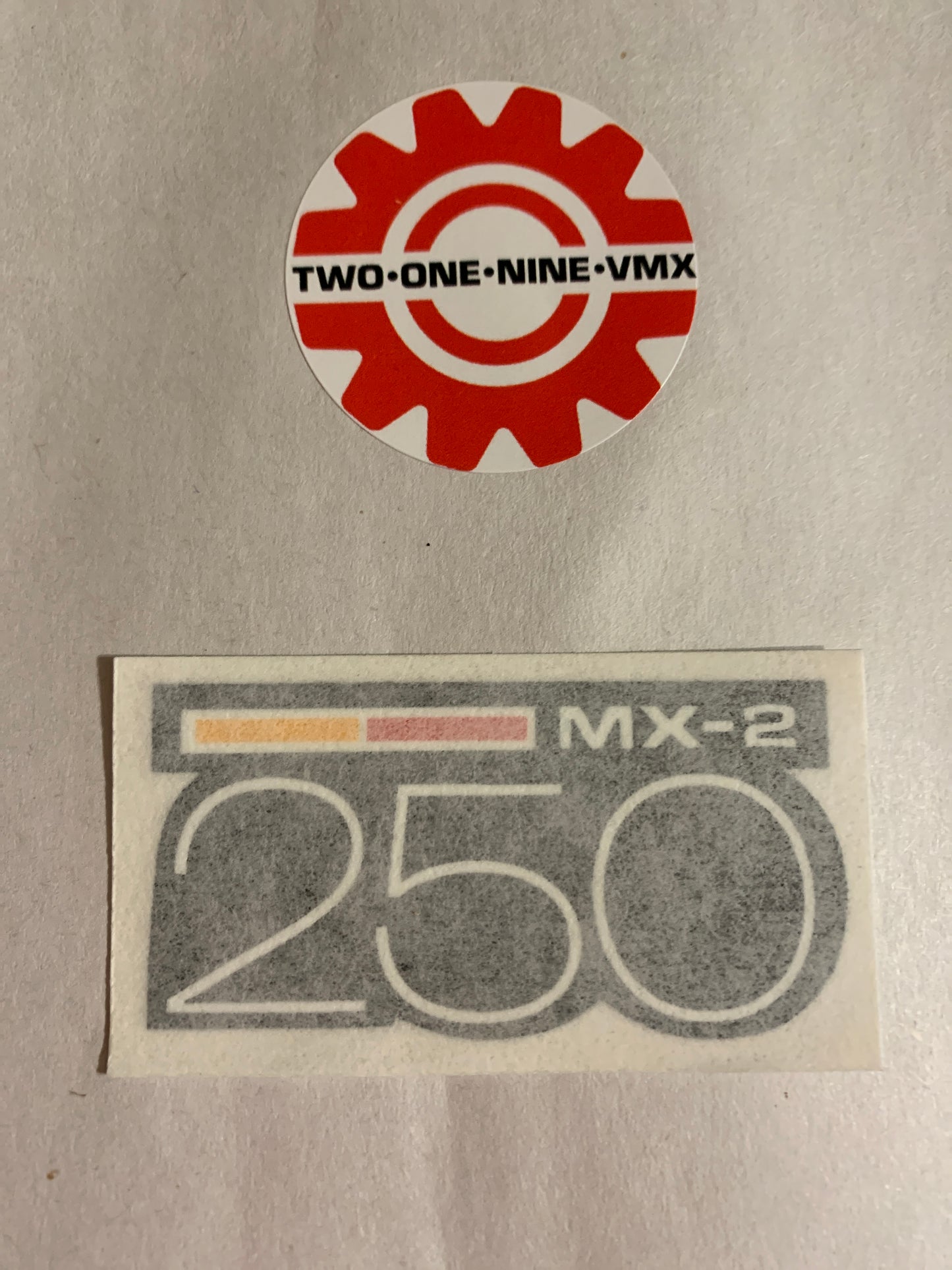 VINTAGE CAN-AM MX-2 250 SIDE COVER DECAL  BOMBARDIER ROTAX