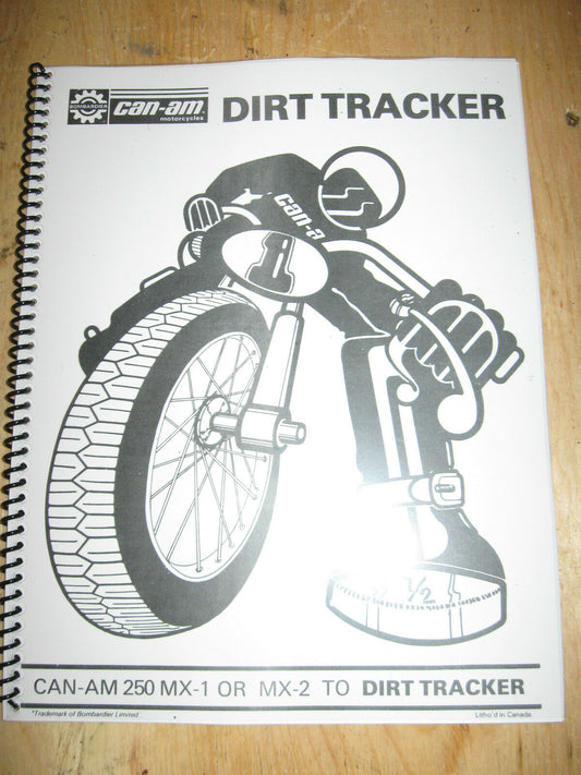 CAN-AM MX-1 AND MX-2 HOW TO TURN YOUR CAN-AM TO DIRT TRACKER