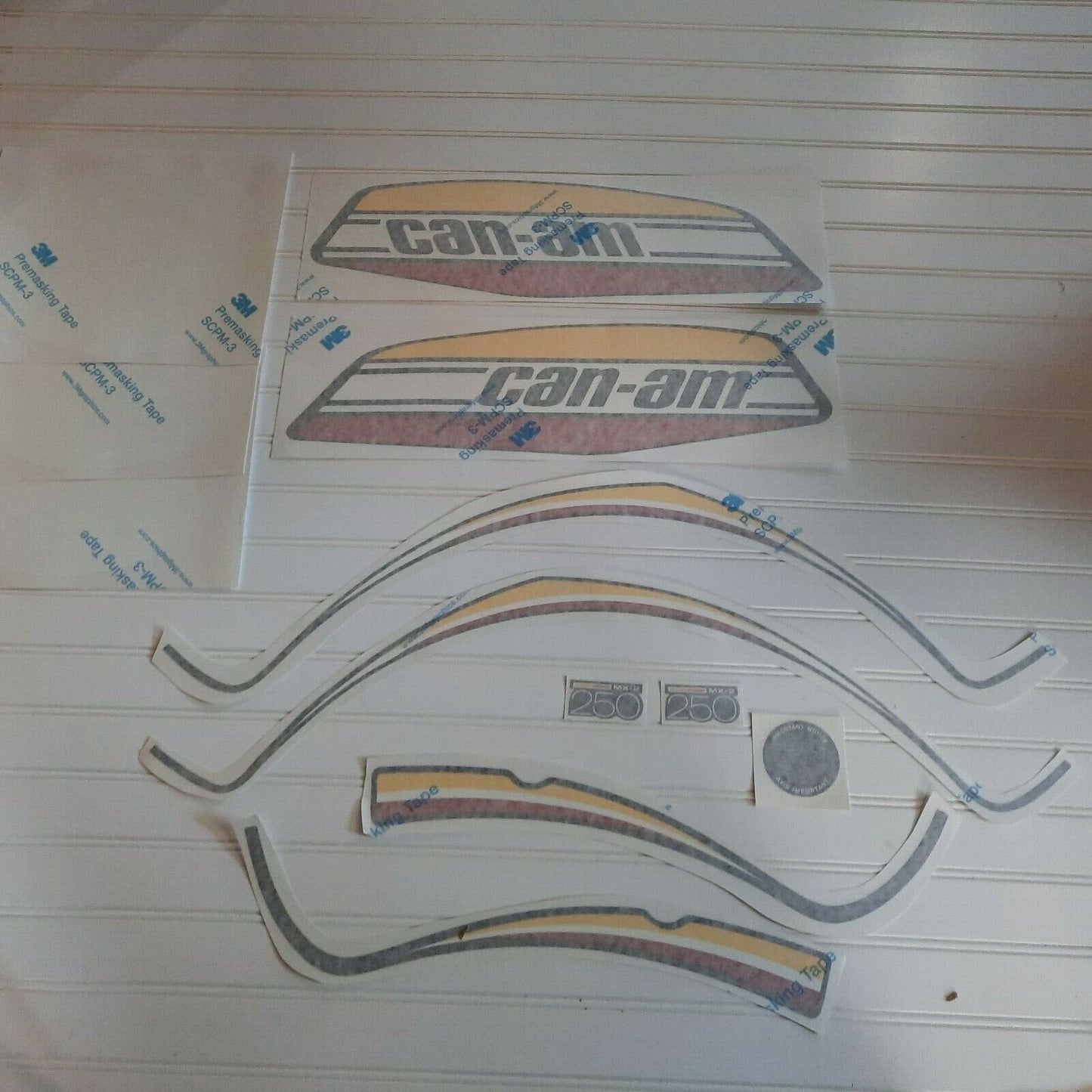 VINTAGE CAN AM T'nT 250 FULL DECAL SET