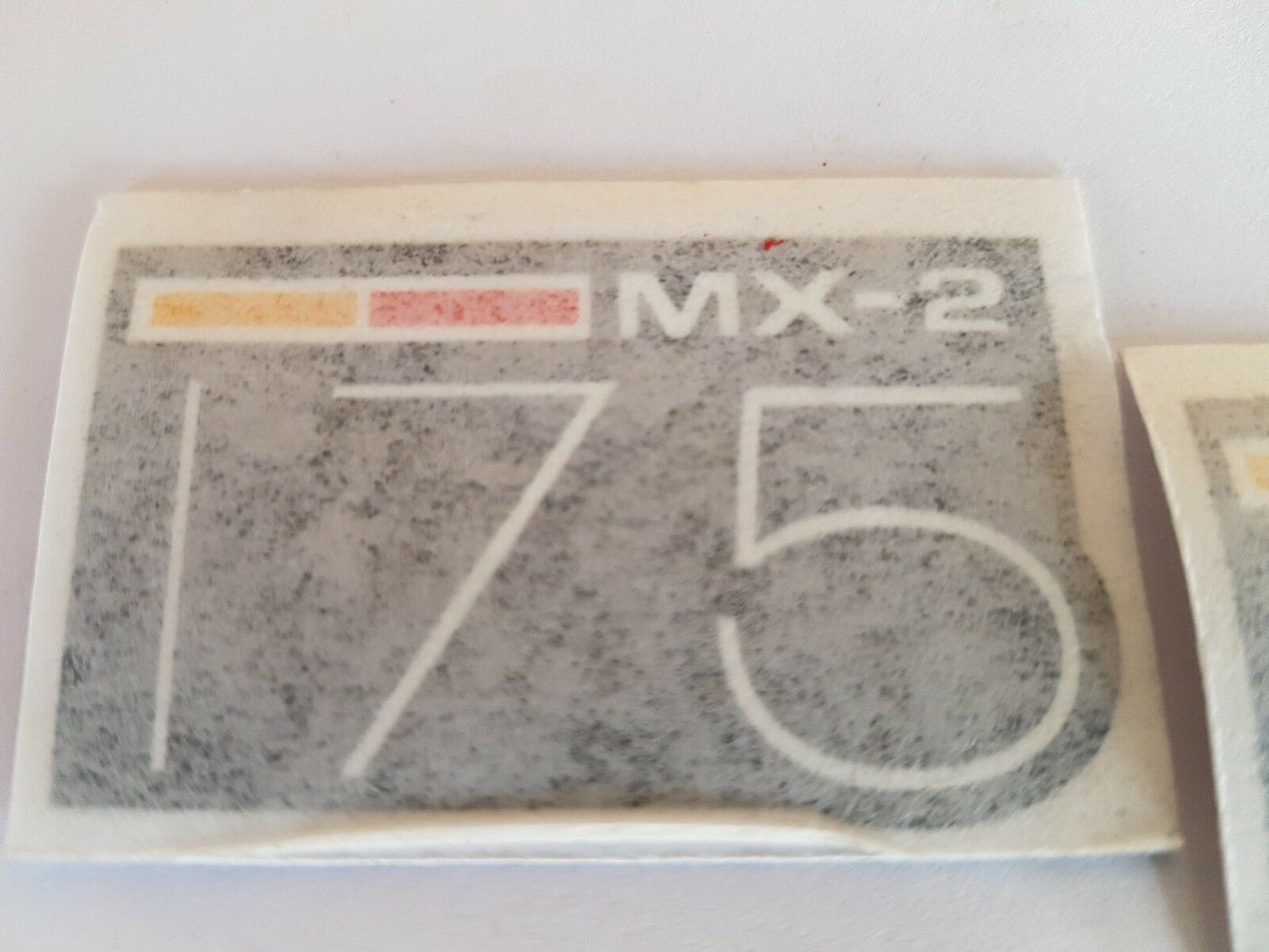 VINTAGE CAN-AM MX-2 175 SIDE COVER DECAL BOMBARDIER ROTAX